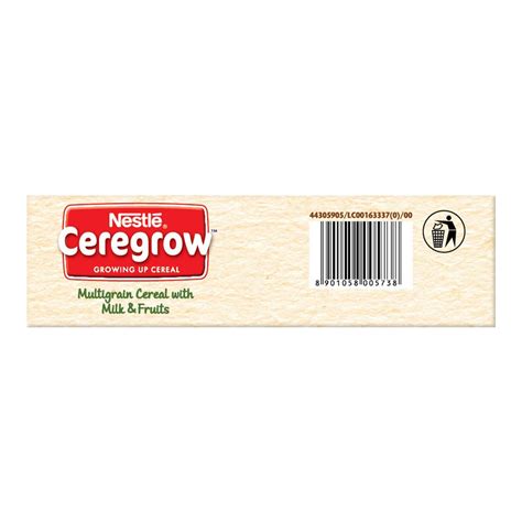 Buy NESTLE CEREGROW MULTIGRAIN CEREAL WITH MILK AND FRUITS - 2 TO 6 ...