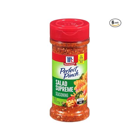 6 Pack of McCormick Perfect Pinch Salad Supreme Seasoning – PzDeals