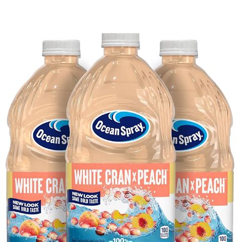 Amazon.com : 2MS Box with White Cran Peach Juice 64 fl oz 4 Count ...