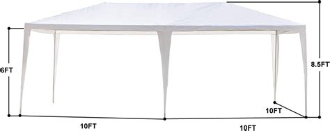 Buy Outdoor Canopy Tent Patio Camping Gazebo Tent Heavy Duty Waterproof ...