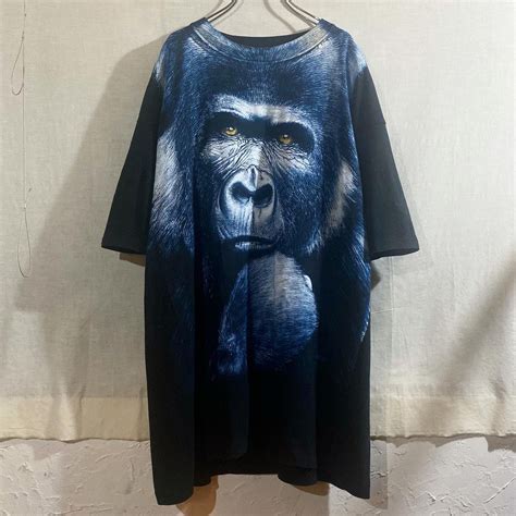 90's Gorilla Face Tshirt ゴリラ Tシャツ TTT | nitako