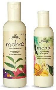 Moha Anti Dandruff Oil 200ml with Rejuvenating Massage Oil 100ml Price ...