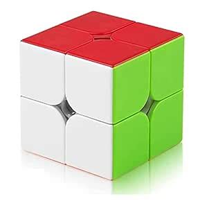 Plutofit High Speed Stickerless Cube (2X2 Speed Cube) : Amazon.in: Toys ...