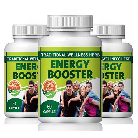 Buy Natural Health Care Energy Booster Herbal Capsules 100% Ayurvedic ...