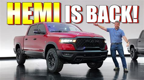 The Hemi Is BACK, Baby! 2026 Ram 1500 Models Reintroduce V8 Option ...