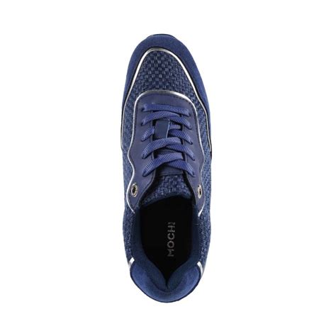 Buy Mochi Women Navy-Blue Sports Sneakers Online | SKU: 31-1194-17-36 ...
