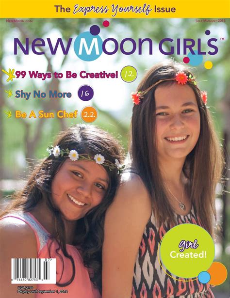 Get digital access to New Moon Girls Magazine | Magzter.com