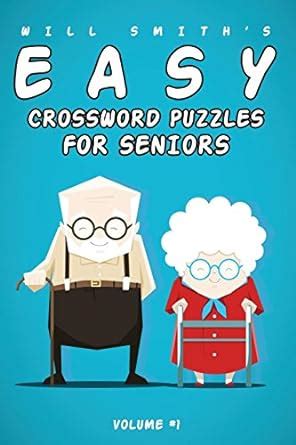 Buy Will Smith Easy Crossword Puzzles For Seniors -Volume 1 Book Online ...
