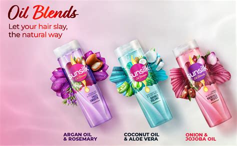 Buy Sunsilk Onion & Jojoba Oil Hairfall Resist Oil Blends Shampoo ...