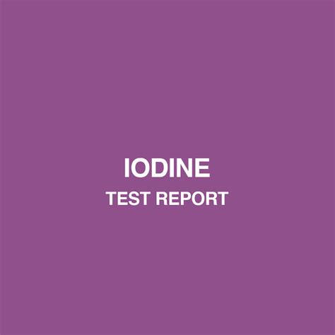 Iodine test report - HealthyHey – HealthyHey Nutrition