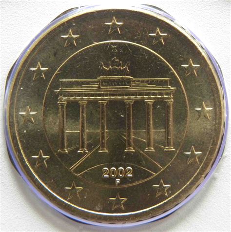 Germany 50 Cent Coin 2002 F - euro-coins.tv - The Online Eurocoins ...