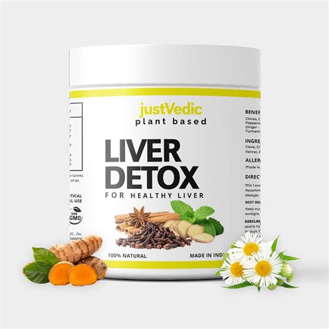 Just Vedic Liver Detox Drink Mix (1 Month Pack, 200 Grams) - Help Quit ...