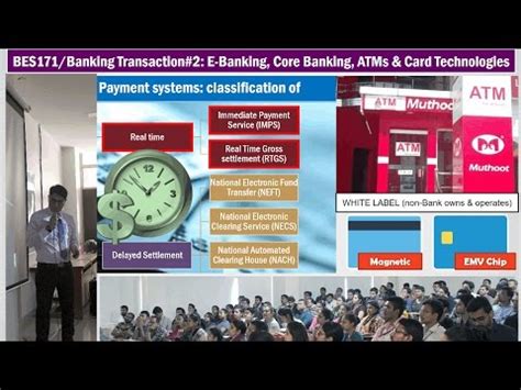 Banking Transaction : Core Banking and E-Kuber, Card Types, ATM Types ...