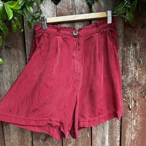 Women's Red Shorts | Depop