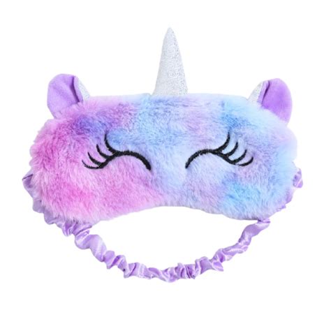 Buy Poplins Multicolor New Plush Unicorn Eye Mask Sleep Masks for Girls ...