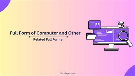 Image result for All Full Forms of Computer