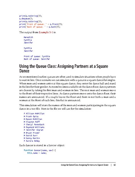 Data Structures and Algorithms with Java Script- print(q()); q(); print ...