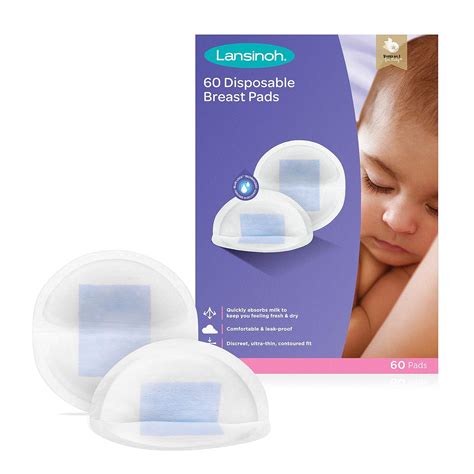 Buy Lansinoh Disposable Nursing Breast Pads, Prevent Leakage, Ultra ...