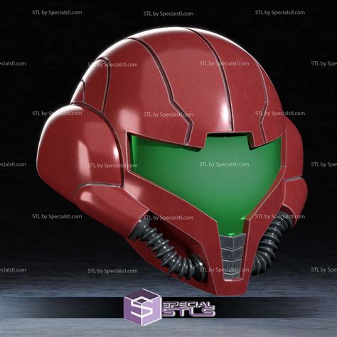 Cosplay STL Files Samus Helmet | SpecialSTL