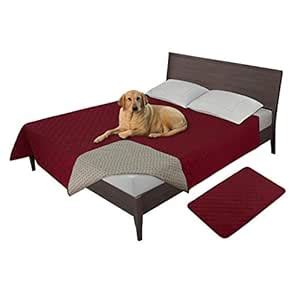 Easy-Going 100% Waterproof Dog Bed Cover, Non-Slip Pet Blanket for ...