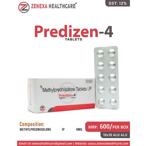 PREDIZEN-4 TABLETS Zenexa Healthcare