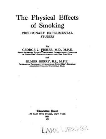 The physical effects of smoking eBook : Fisher, George J.: Amazon.in ...