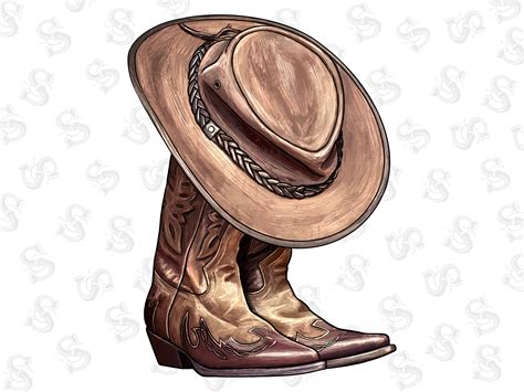Cowboy Boot Clipart