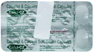 Calci Cz Capsule 10 - Uses, Side Effects, Dosage, Price | Truemeds