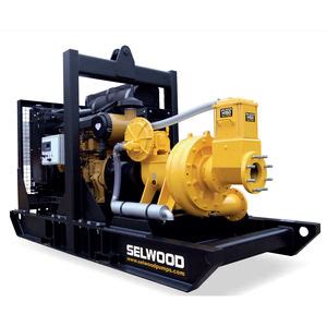 Diaphragm pump - H150HM - Selwood - wastewater / diesel engine / self ...