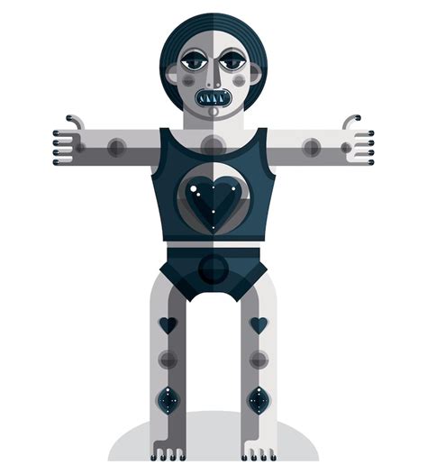 Freepik humanoid robot png adobe Vectors - Download Free High-Quality ...