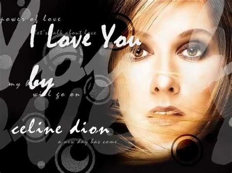 I Love You - Celine Dion with Lyrics Chords - Chordify