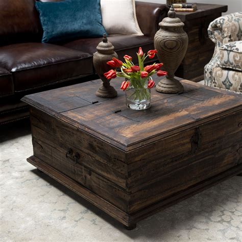 Rustic Wooden Square Coffee Table : Vidaxl Solid Mango Wood Cocktail ...