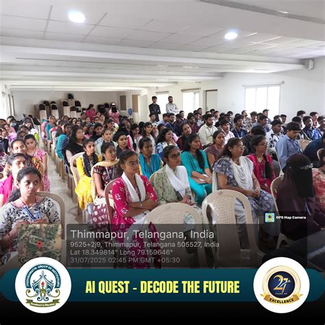 AI QUEST – DECODE THE FUTURE - Best Engineering Colleges in Karimnagar ...