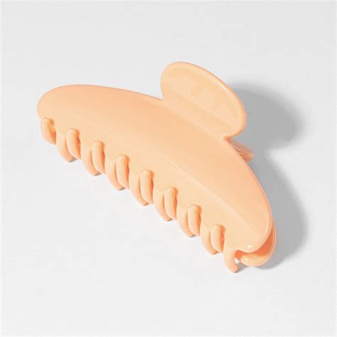 Everyday Luxe Pastel Claw Clip - Orange – Hair Drama Company