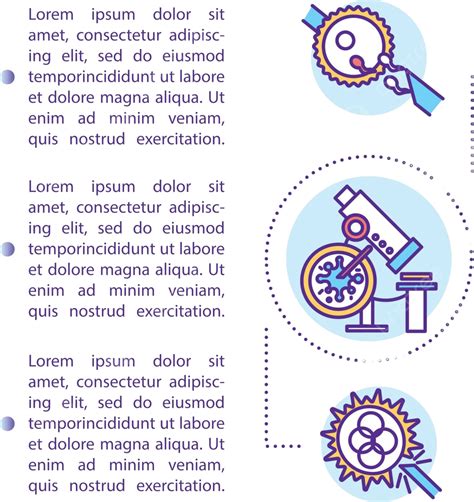Icon For Reproductive Tech With Ivf Genetic Engineering Linear Design For Printweb Vector, Web ...