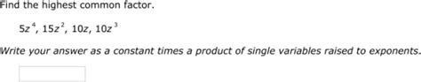IXL - HCF of monomials (Class VIII maths practice)