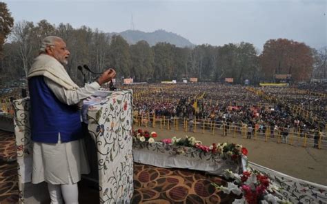PM Modi's visit to Jammu and Kashmir