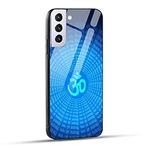 NDCOM for Om Spiritual Religious Printed Glass Case Cover for Samsung ...