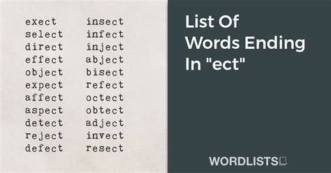 List Of Words Ending In "ie"