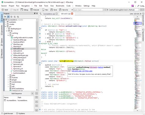 KDevelop Debugging 的图像结果