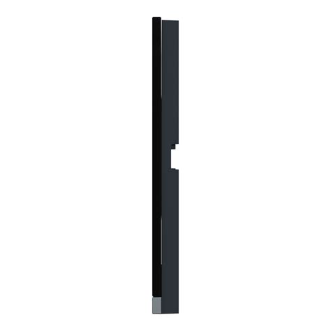 UNPSP6M_GB - cover frame, Unica Pure, 1 gang, 6 modules, pearl Black ...