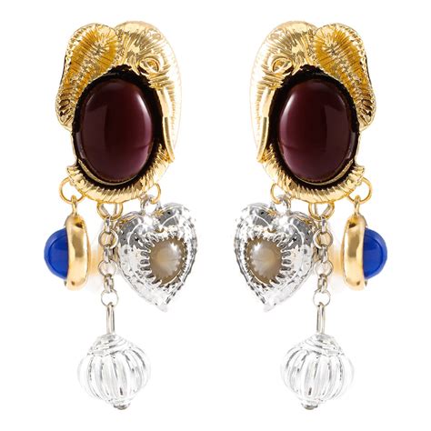 Elephant Charm Drop Earring JLT12922
