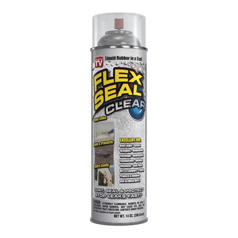 Flex Seal Aerosol Liquid Rubber Sealant Coating, 14 oz, Clear - Walmart.com