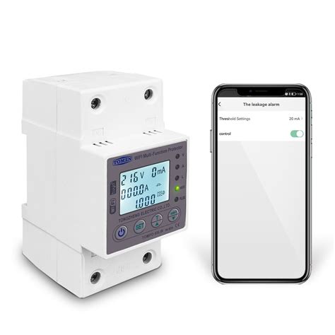 Energy Meter Circuit Breaker KWh WIFI Timer Current India | Ubuy