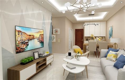 北京东州家园70平米北欧两居 - 北欧风格两室一厅装修效果图 - Guke设计效果图 - 每平每屋·设计家