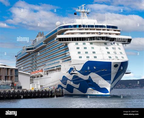 Hobart, Tasmania, Australia - 22 February 2109; Hobart is the capital of Tasmania, Australia. It ...