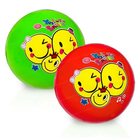 FunBlast Ball Set for Kids – 2 Pcs 6-Inch Colorful Sports Balls, Extra ...