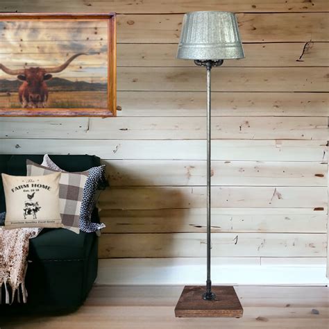 Farmhouse Floor Lamp No. 902- Farmhouse Living Room- Study- Bedroom - 2 ...