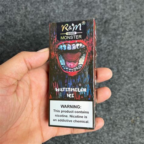 R&M MONSTER Disposable Vape - 6000 Puffs – vapevilla