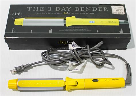 THE 3-DAY BENDER ROTATING CURLING IRON